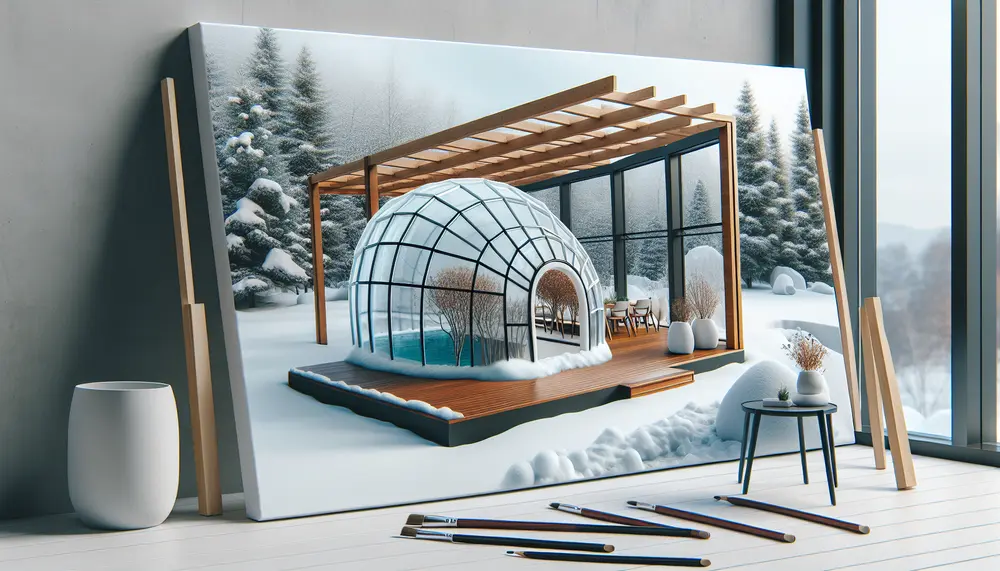 Einzigartiges Design: Die Pergola im Iglu-Stil