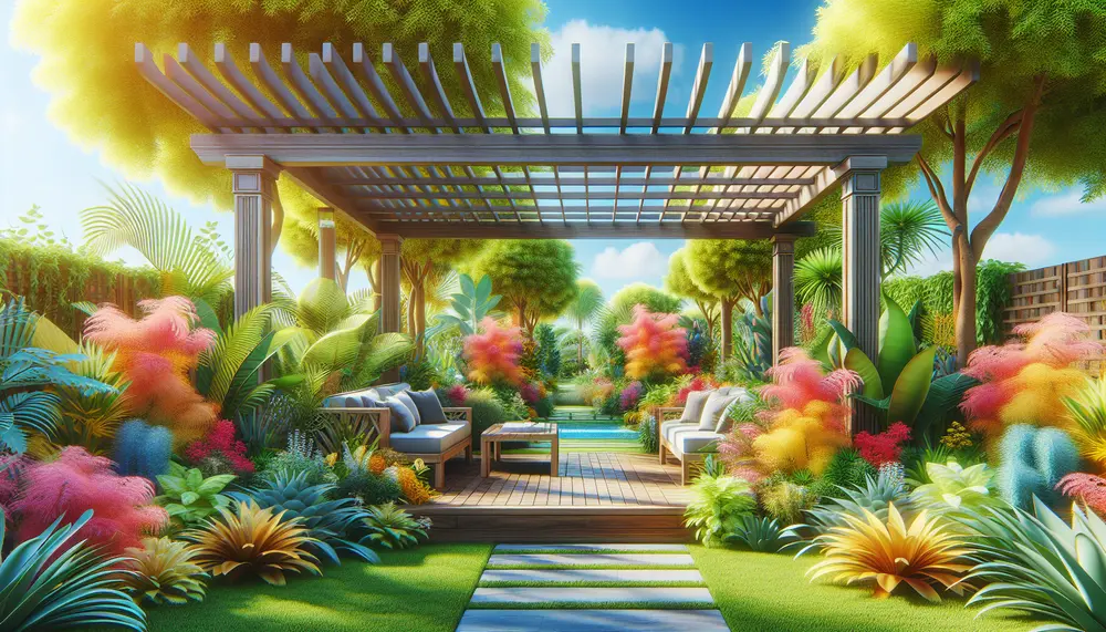 Flexibler Sonnenschutz: Pergola mit Faltdach