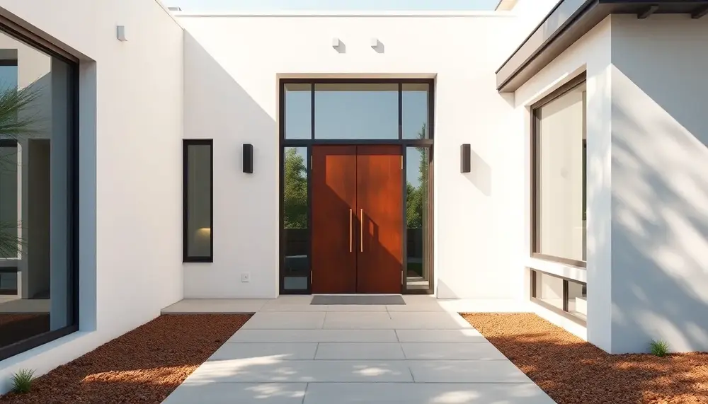 Haustüren aus Cortenstahl: Moderne Optik für Ihren Eingang