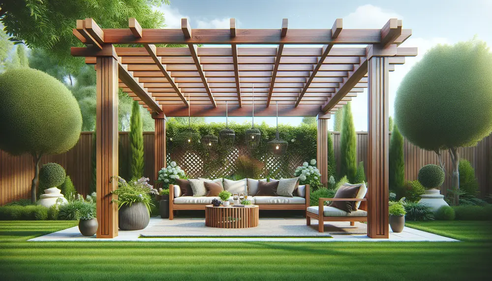 Mit Stil und Komfort: Pergola mit Dach