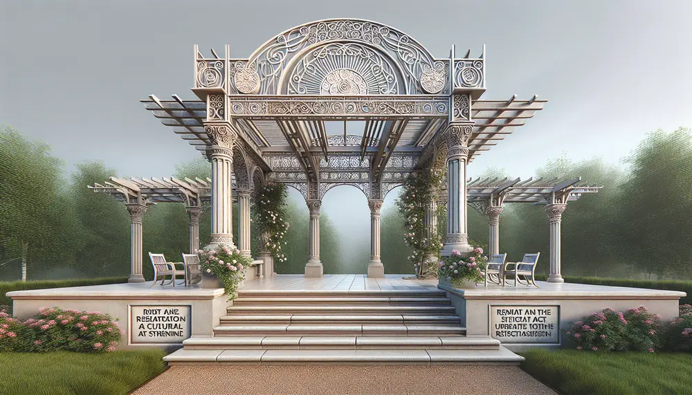 Pergola im Jugendstil: Zeitlose Eleganz für Ihren Garten