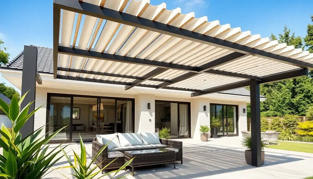 Pergola IO Louver Control: Komfort und Funktionalität vereint