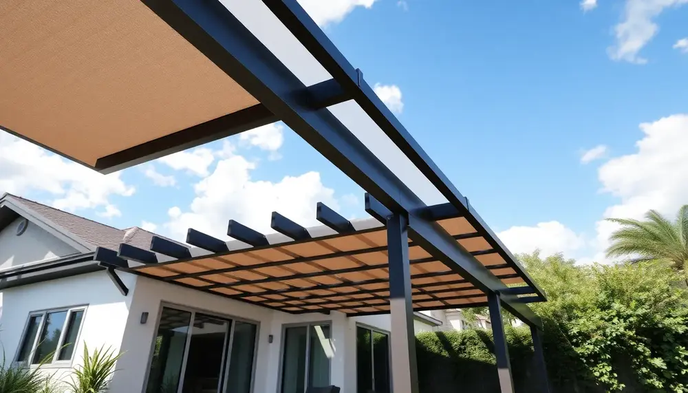 Pergola mit festem Dach: Sonnenschutz für jede Wetterlage