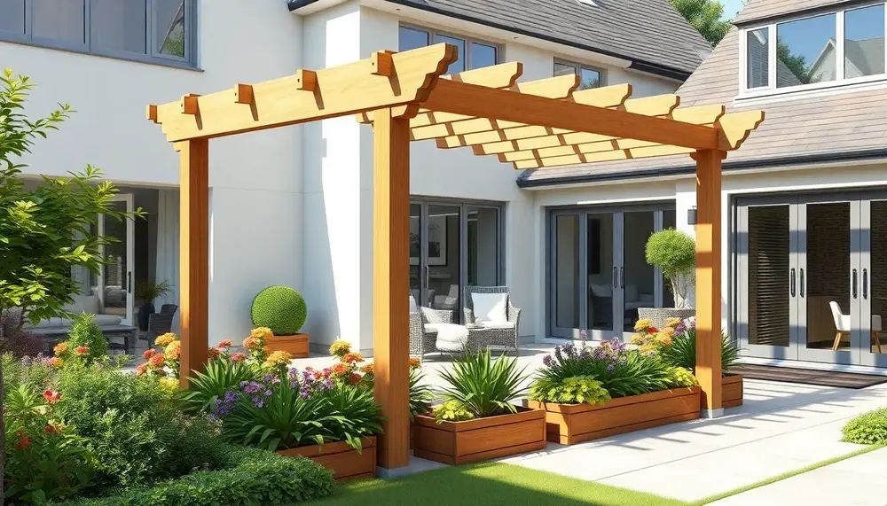 Pergola Yardistry: Die perfekte Kombination von Funktion und Design