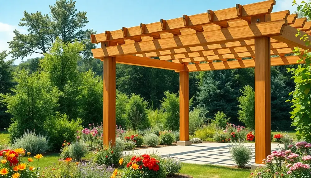 Pergola Zeichnung: Die ideale Planungshilfe für Ihren Garten
