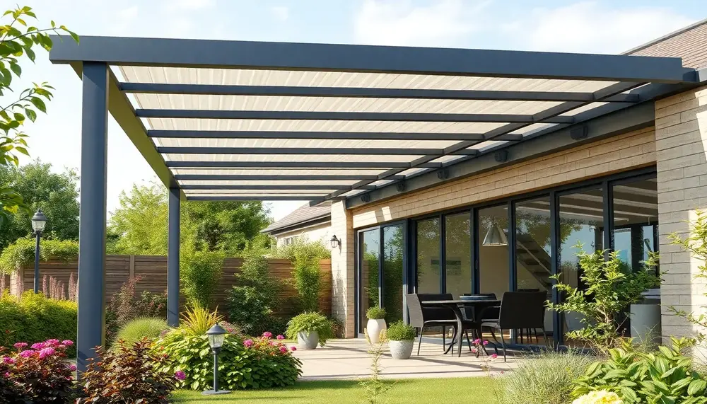 Schutz vor Sonne und Regen: Pergola Tuch für Ihren Außenbereich